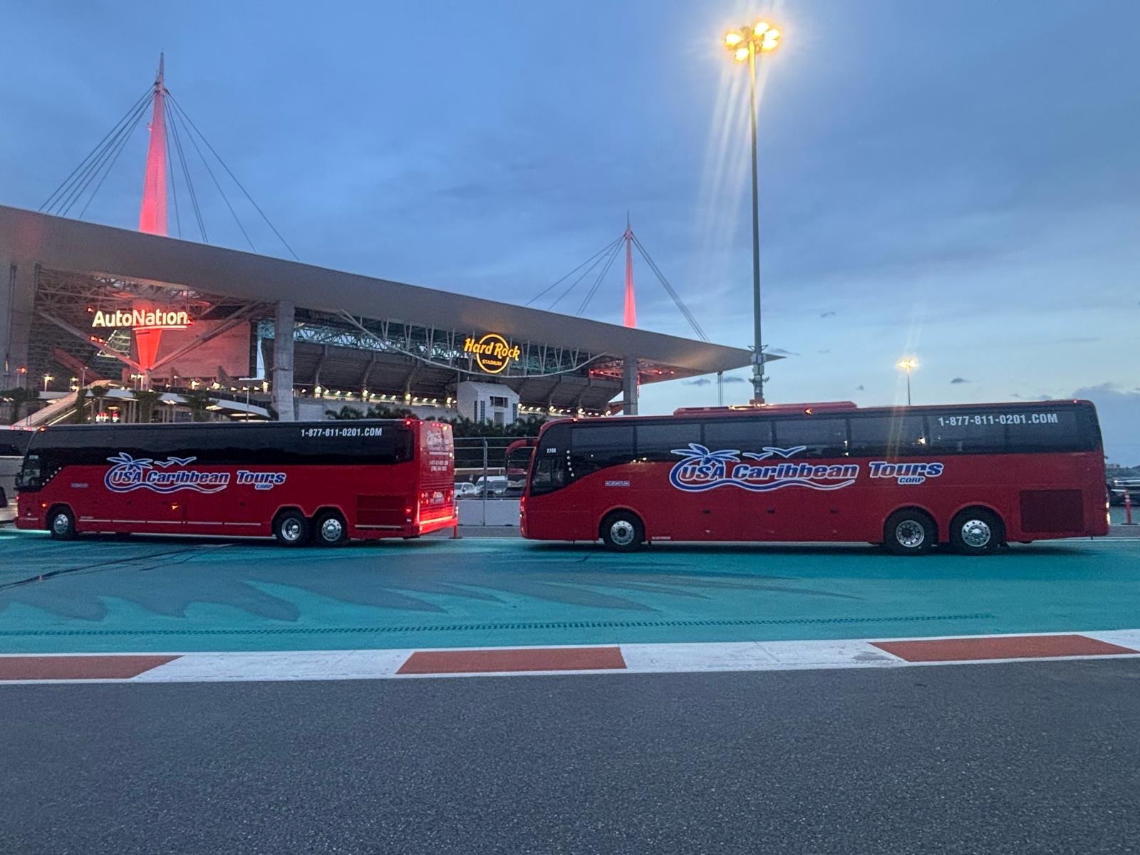 Fifa World Cup in Miami - Colombia-Brasil-Uruguay transportation to the stadium